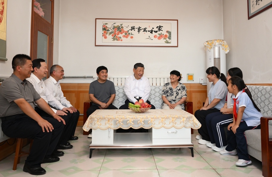 習近平在山東德州考察